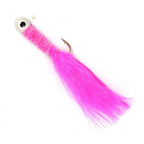 Johnson Beetle Bou | 1/8 oz | 2 1/2in | 6.5cm | Model #BBOHC1/8-CCTC White/Pink/Pink