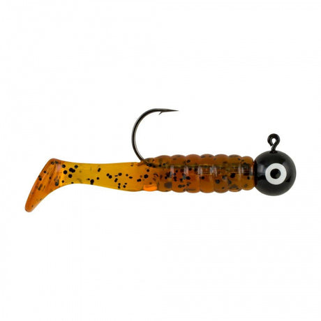 Johnson Swimming Paddletail | 1/4 oz | 2/0 | Model #SP2C1/4-WMPR Pumpkinseed