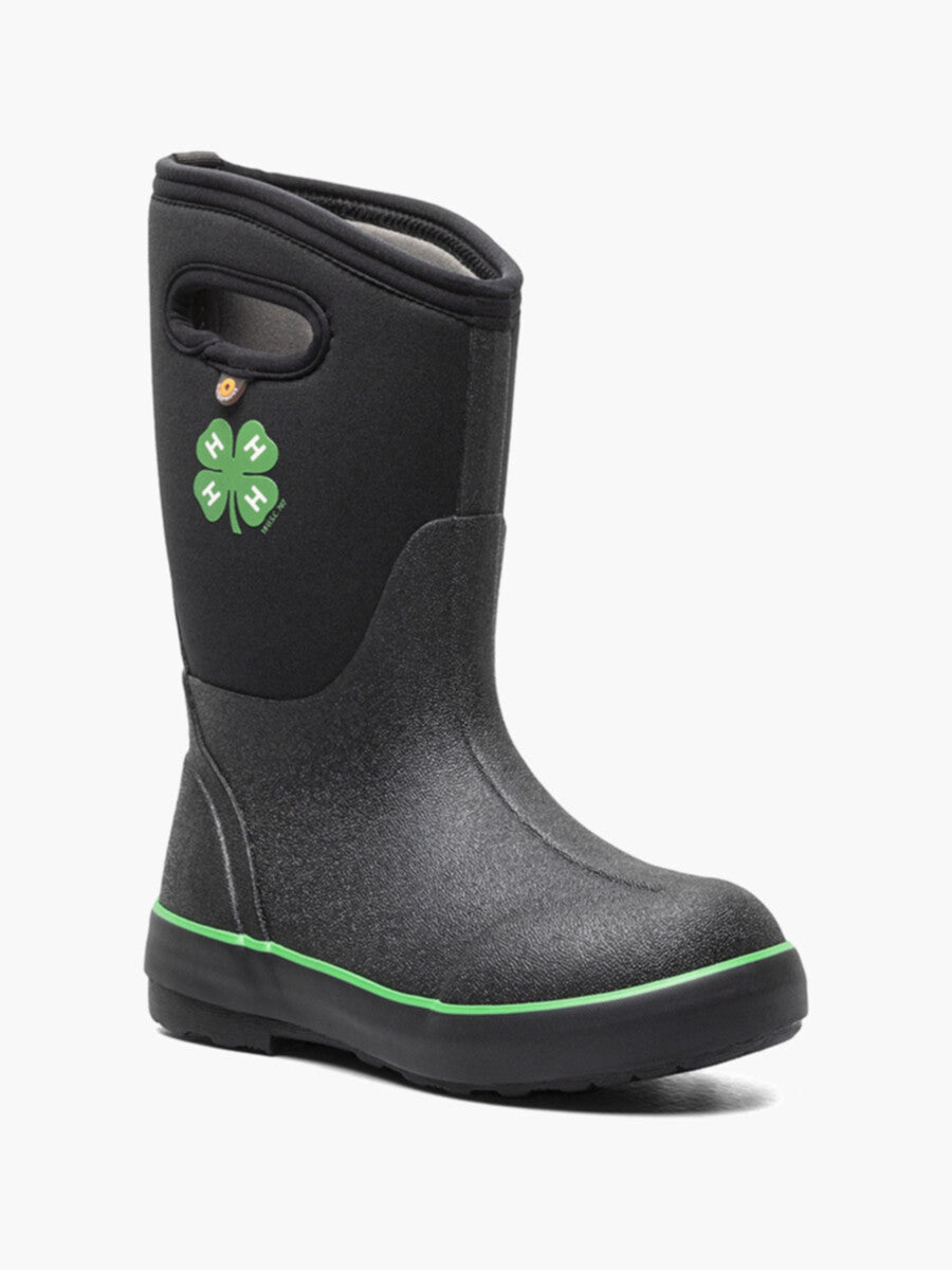 BOGS Classic Ii 4-H Kids Boot Black