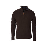 Royal Robbins Men's All Season Merino Thermal 1/4 Zip Turkish Coffee