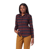 Royal Robbins Women's Thermotech Flannel Dk Mahogany Jura Pld