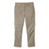 Royal Robbins Men's Bug Barrier Active Traveler Zip 'N' Go Pant Khaki