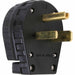 Pass & Seymour Convertible 30/50 Amp 250 Volt Angle Plug, Black BLACK / 30/50A