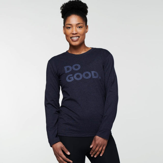 Cotopaxi Women's Do Good Long-Sleeve T-Shirt Maritime