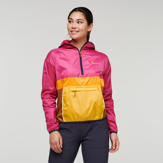 Cotopaxi Women's Teca Half-Zip Windbreaker Pop