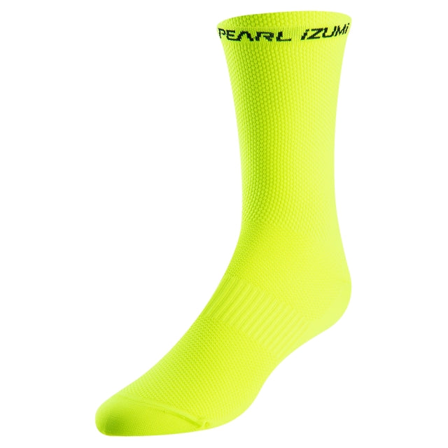 PEARL iZUMi ELITE Tall Sock Screaming Yellow