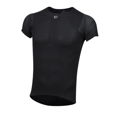 PEARL iZUMi Men's Transfer Cycling Short Sleeve Baselayer Black