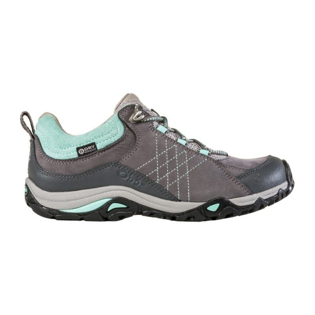 Oboz Women's Sapphire Low B-DRY Charcoal / Beach Glass