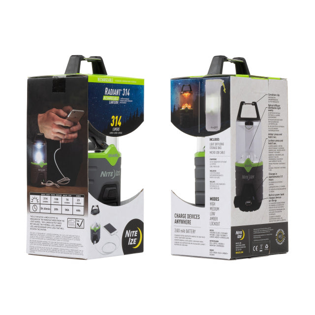 Nite Ize Radiant 314 Rechargeable Lantern