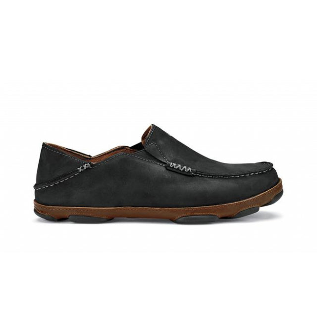 Olukai Men's Moloa Black / Toffee