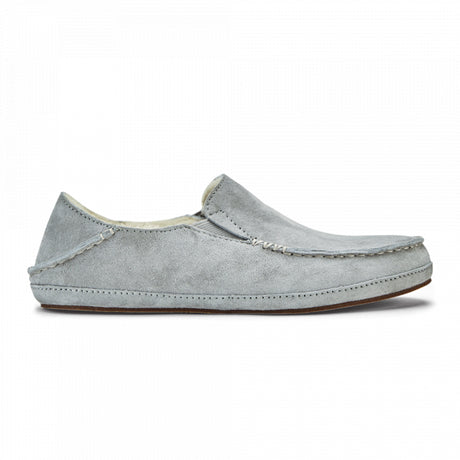 Olukai Women's Nohea Slipper Pale Grey / Pale Grey