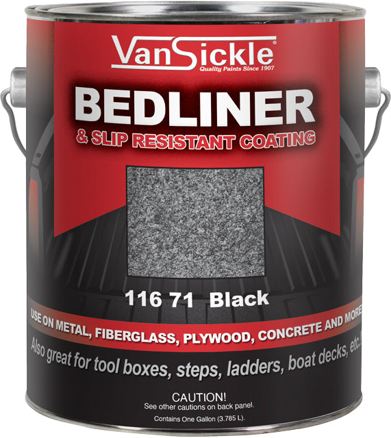 Van Sickle Bedliner & Slip Resistant Coating Gal - Satin Black