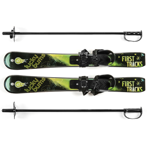 LuckyBums Beginner Snow Skis Poles Set, Green GREEN /  / 70CM
