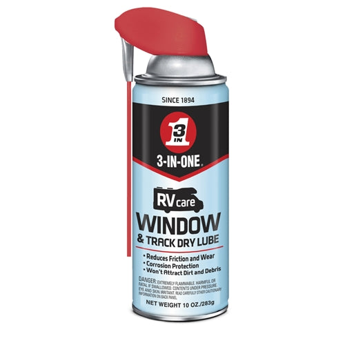 WD-40 3-In-One RV Window and Track Dry Lubricant, 10oz