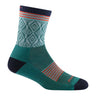 Darn Tough Women's Sobo Micro Crew Lightweight with Cushion Teal