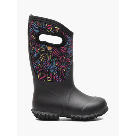 BOGS Kid's York Wild Garden Blk Multi