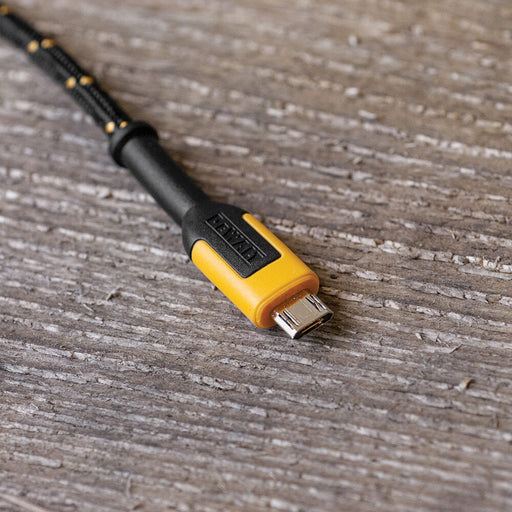 Dewalt 6 FT. Micro USB Reinforced Braided Cable Phone Charger