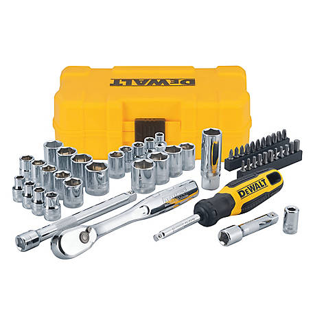 Dewalt 3/8in Nano Mechanic Tool Set, 50pc