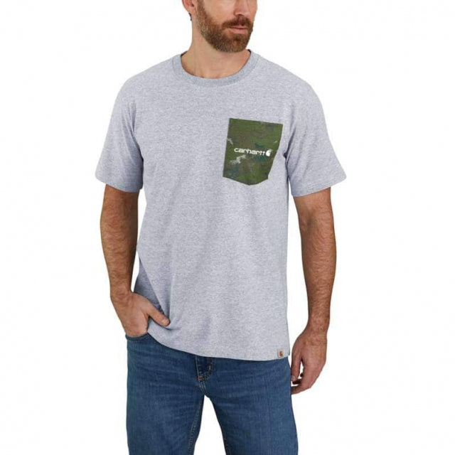 Carhartt Relaxed-Fit Farm Graphic Heavyweight Short-Sleeve Pocket T-Shirt  for Men