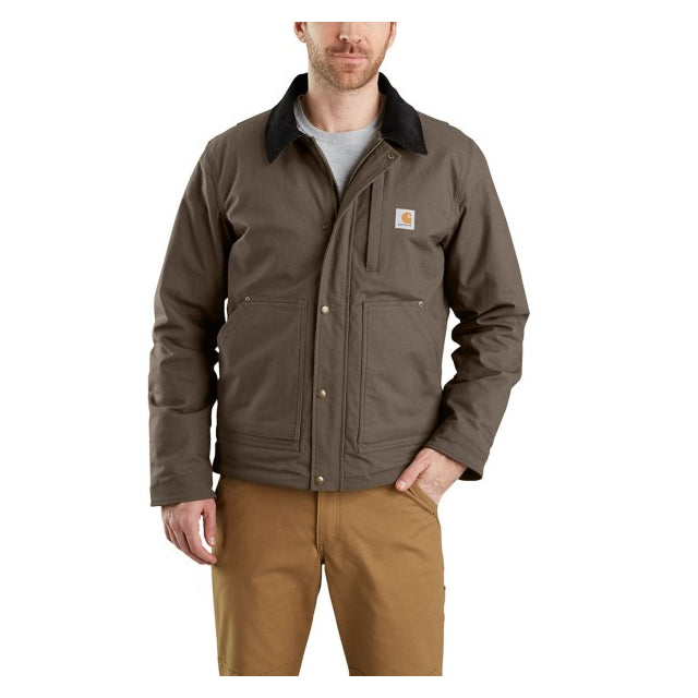 Carhartt Men's Full Swing Steel Softshell Jacket Brown