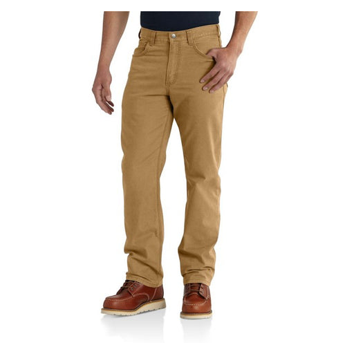 Carhartt Men's Rugged Flex Rigby 5-Pocket Pants Brown