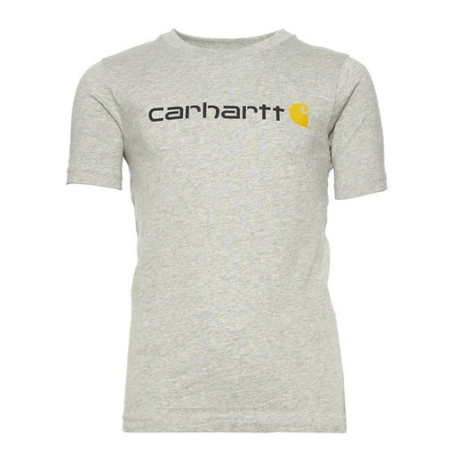 Carhartt Boys' Logo T-Shirt Grey