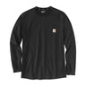 Carhartt Men's Force Relaxed Fit Midweight Long-Sleeve Pocket T-Shirt Black / REG