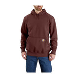 Carhartt Men's Rain Defender Loose Fit Heavyweight Hoodie Red