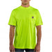Carhartt Men's HV Frc Relaxed Fit Light Weight CE Short-Sleeved Pocket TSht Brite Lime