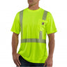 Carhartt Men's HV Frc Relaxed Fit Light Weight Short-Sleeved Cls 2 T-Shirt Brite Lime