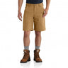 Carhartt Men's Rugged Flex Relaxed Fit Canvas Short Hickory