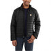 Carhartt Men's Rain Defender Relaxed Fit Light Weight Insulated Jacket Black / REG