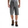 Carhartt Men's Rugged Flex Relaxed Fit Canvas 5 Pocket Short Gravel