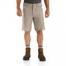 Carhartt Men's Force Relaxed Fit Light Weight Rpstp Short Tan