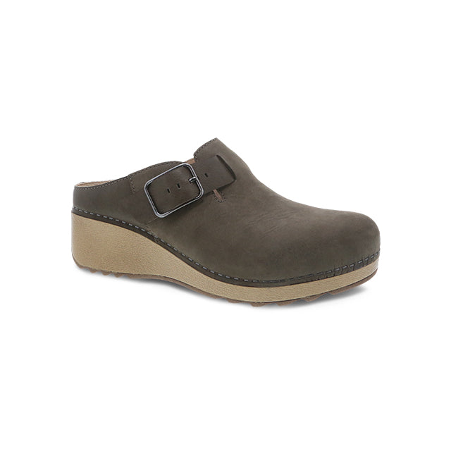 Women's Caia Taupe Milled Nubuck Clog