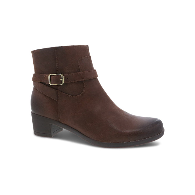 Women's Cagney Brown Burnished Suede Boot