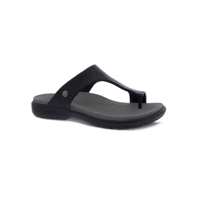 Dansko Women's Krystal Black Molded Sandal Black