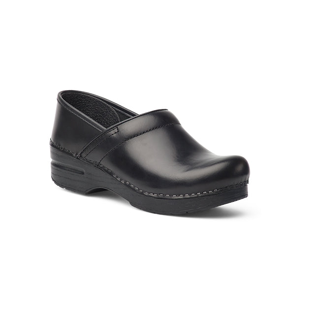 Dansko Men's Wide Pro Black Cabrio Clog Black