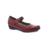 Dansko Women's Fawna Red Burnished Calf Red