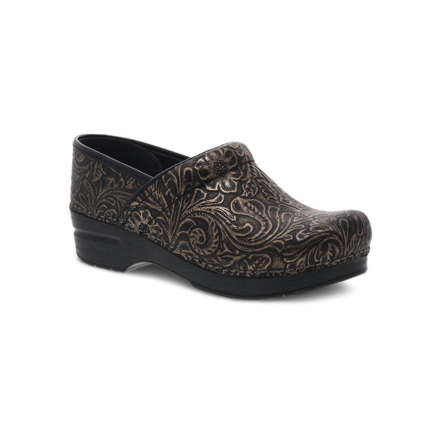 Dansko Women's Professional Black Antique Tooled Black Antique