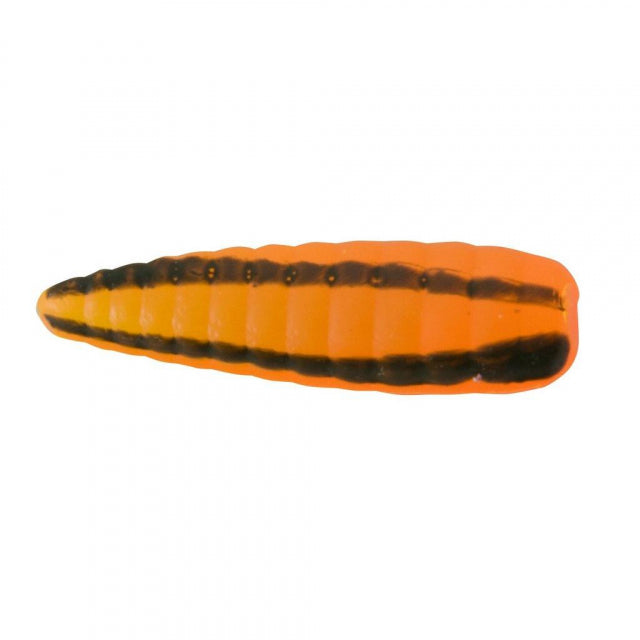 Johnson Beetle Spin Nickel Blade | 1/32 oz | 1in | 3cm | 10 | Model #BSVP1/32-BCO Black/Chartreuse/Orange