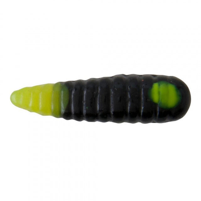 Johnson Beetle Spin Nickel Blade | 1/32 oz | 1in | 3cm | 10 | Model #BSVP1/32-BC Black/Chartreuse