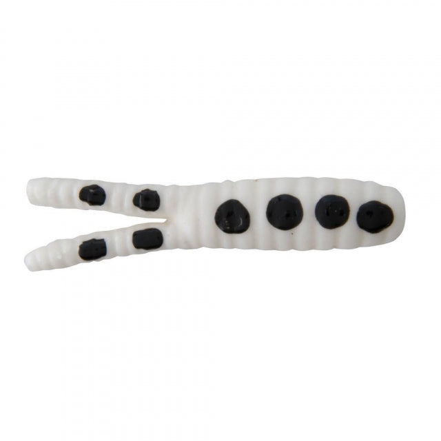 Johnson Beetle Spin Nickel Blade | 1/16 oz | 1 1/8in | 3cm | 1 | Model #BSVP1/16-WBSP White/Black Spots