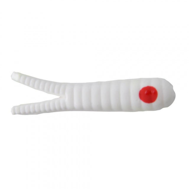 Johnson Beetle Spin Nickel Blade | 1/16 oz | 1 1/8in | 3cm | 1 | Model #BSVP1/16-WRD White Red Dot