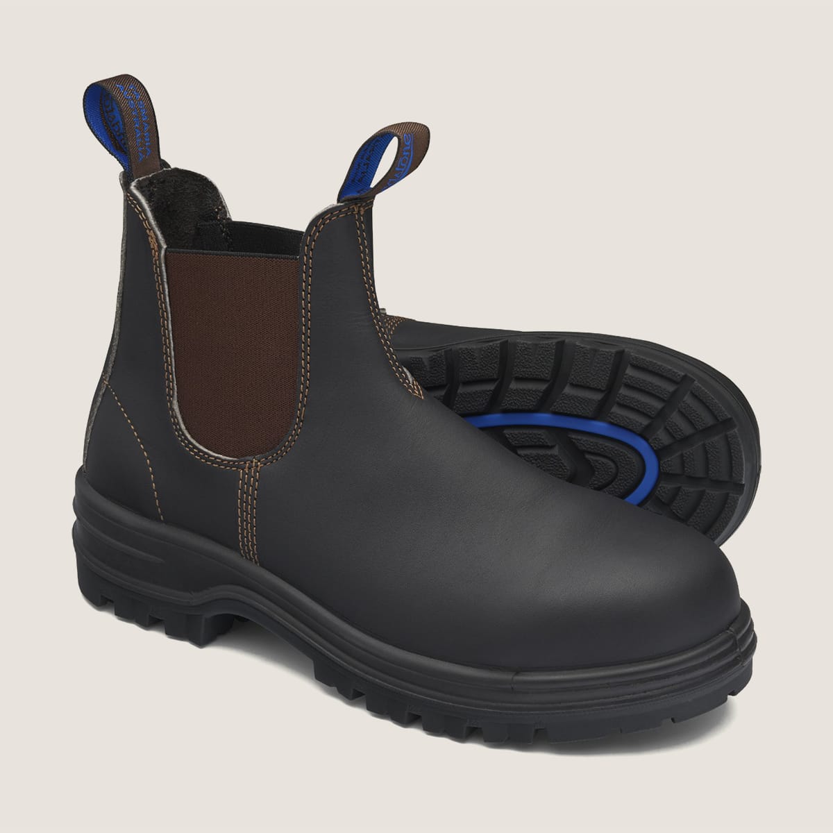 靴 BLUNDSTONE ELASTIC SIDED BOOT BLUNDSTONE, AU Elastic Sided Work Boots – JAXOutdoorGearFarmandRanch