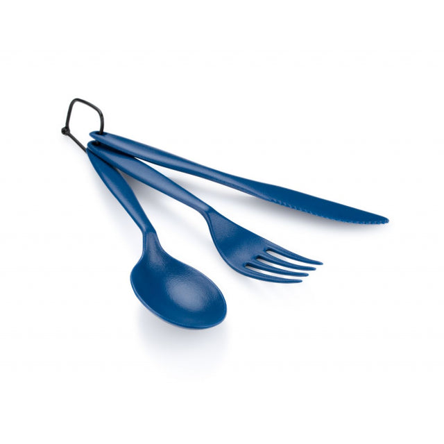 GSI Outdoors Tekk Cutlery Set- Blue