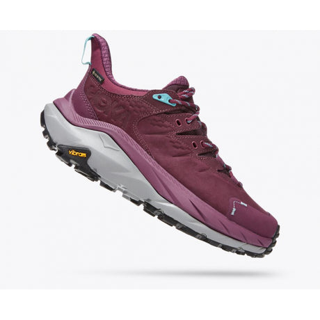 HOKA Women's Kaha 2 Low GTX Grape Wine / Coastal Shade