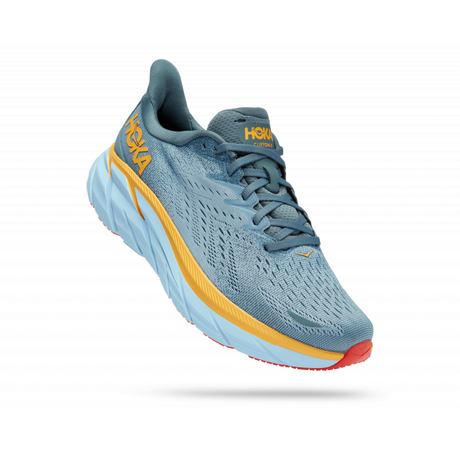 HOKA Men's Clifton 8 Goblin Blue / Mountain Spring