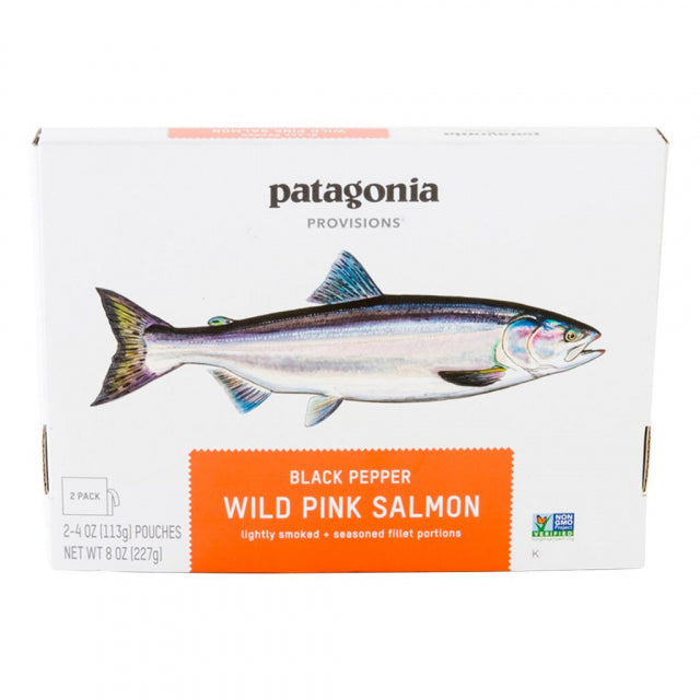 Wild Pink Salmon, Black Pepper 6 oz