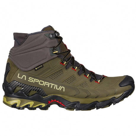 La Sportiva Men's Ultra Raptor II Mid Leather GTX Ivy/Tango Red